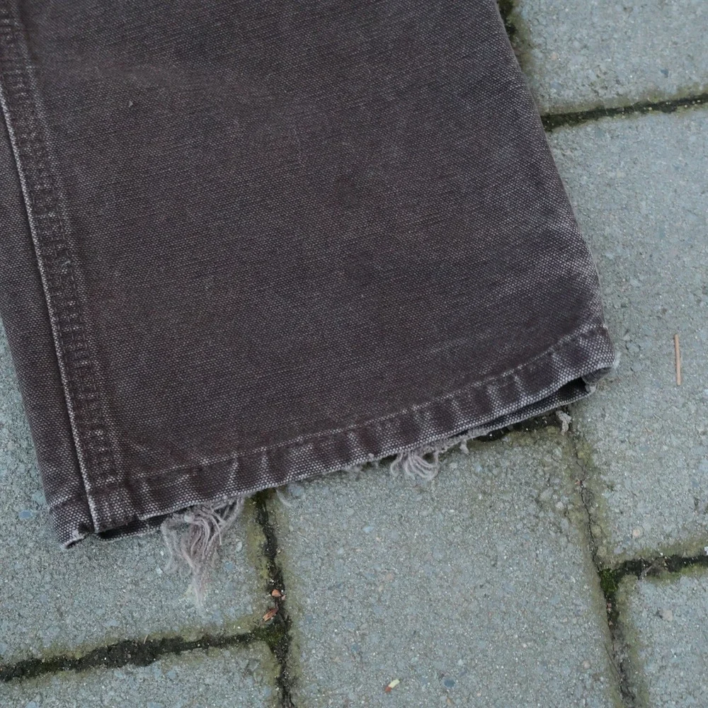 Vintage Carhartt WB136 DKB Double Knee Pants fits 27x30 Paint Speckle Carpenter - Picture 10 of 11